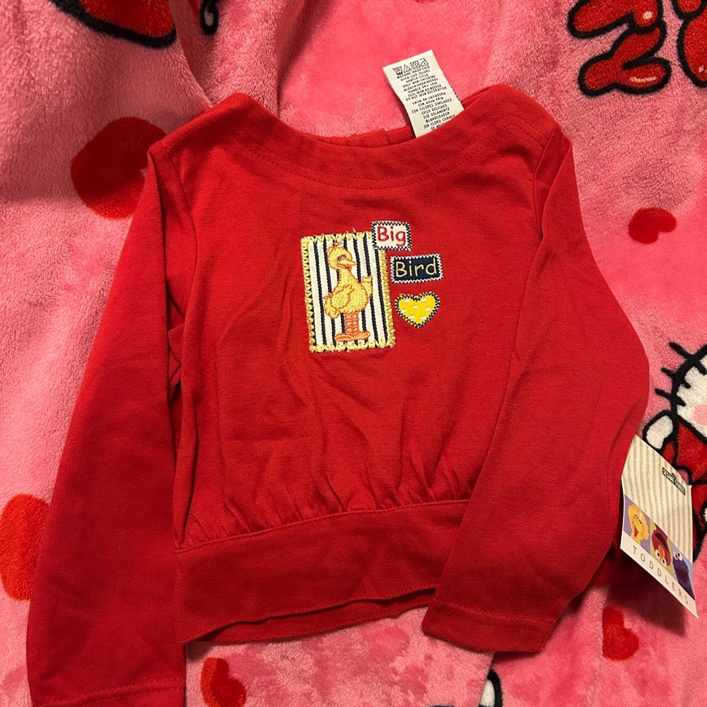COPY - 2002 Big Bird Kids Red Shirt